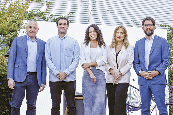 Roberto Alvo, Jaime Arrieta, Francisca Jüneman, Karen Thal y Giorgio Boccardo.