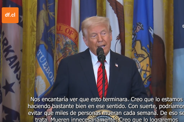 <p>Ahora en DF | Trump declara que "muy pronto" firmará el acuerdo de minerales con Ucrania</p>