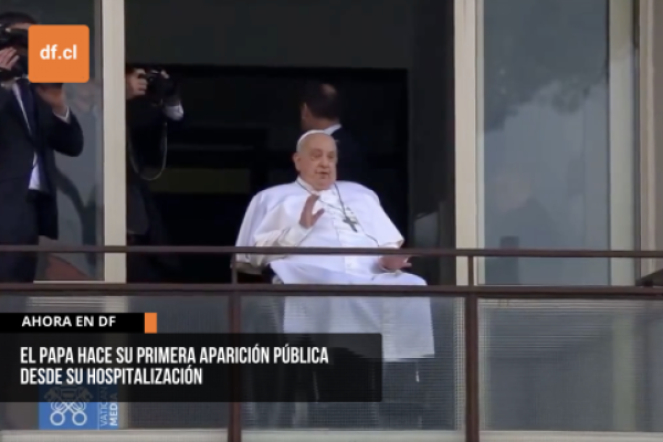 Ahora en DF | Papa Francisco hace su primera aparición pública luego de 38 días hospitalizado