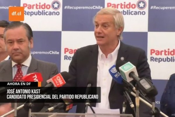 Ahora en DF | Kast propone medidas tributarias en favor de las Pyme y exige al Gobierno implementarlas con urgencia