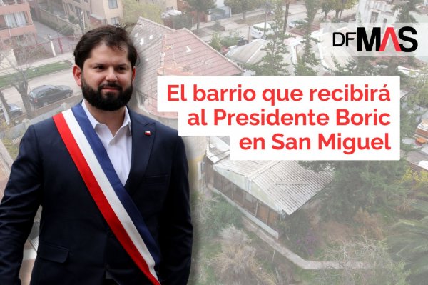 EN VIDEO | El barrio que recibirá al Presidente Boric en San Miguel