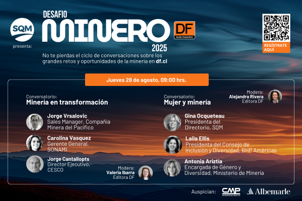 DF Live | Segundo encuentro Desafío Minero 2025: Reflexiones para el Futuro de la Industria